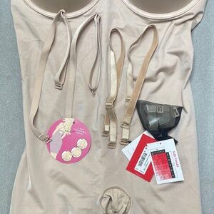 Spanx Mid Thigh Full Body Suit - Four Way Straps